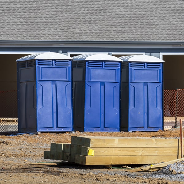 how do i determine the correct number of porta potties necessary for my event in Yale SD